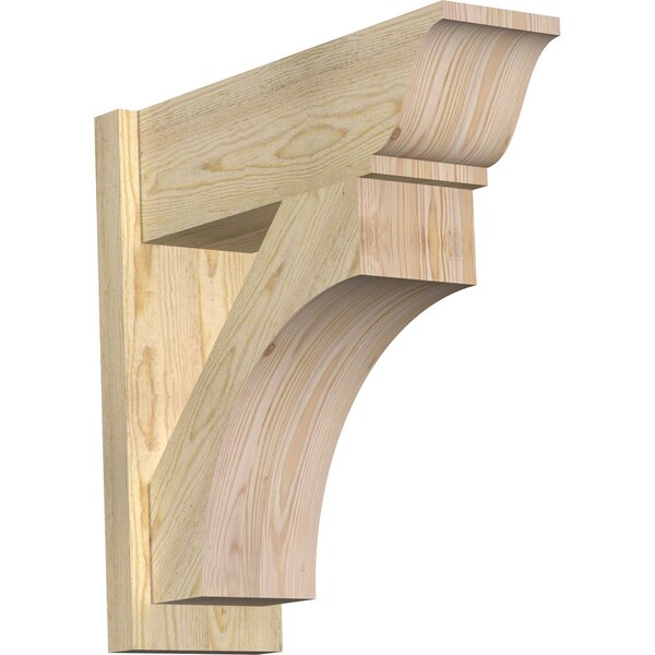 Ekena Millwork Westlake Rough Sawn Traditional Outlooker, Douglas Fir, 8"W x 24"D x 24"H OUT08X24X24WTL01RDF - main